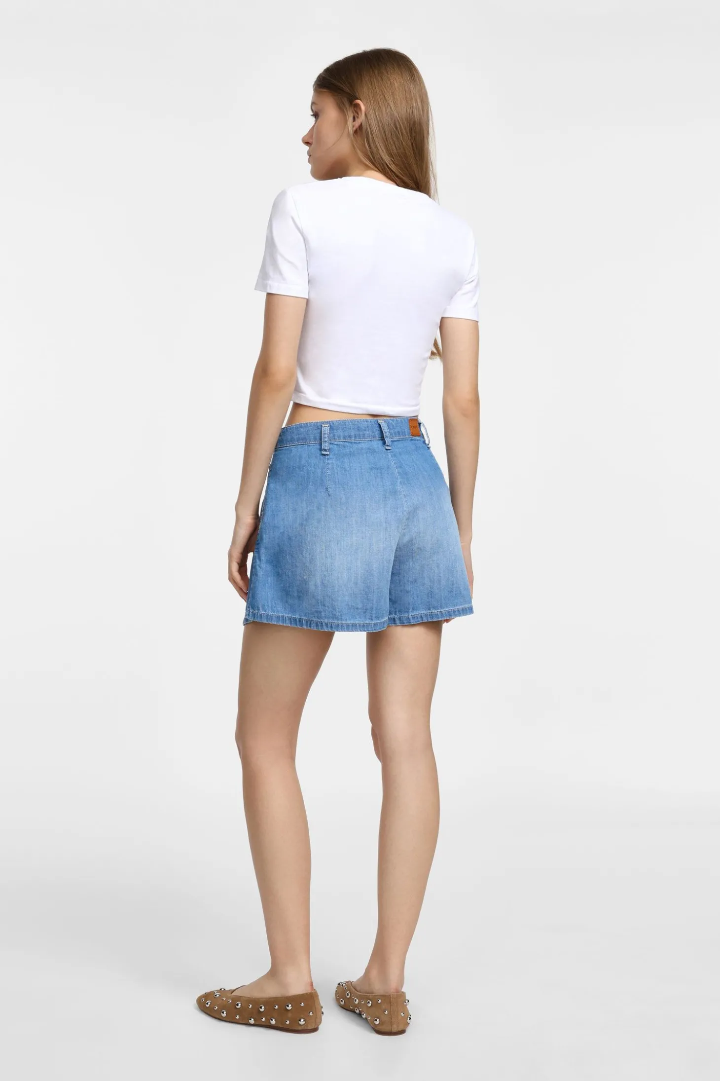 Shorts regular-fit color liso