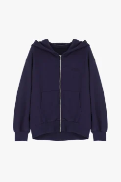Sudadera con capucha y cremallera